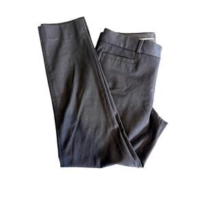 Banana Republic pants black Sloan chino style trouser pockets office casual Sz 6